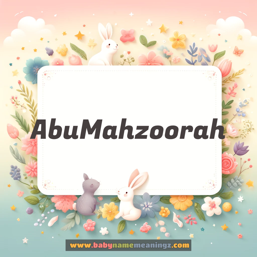 Abu  Mahzoorah Name Meaning  In Urdu & English (ابو مہزورہ  Boy) Complete Guide
