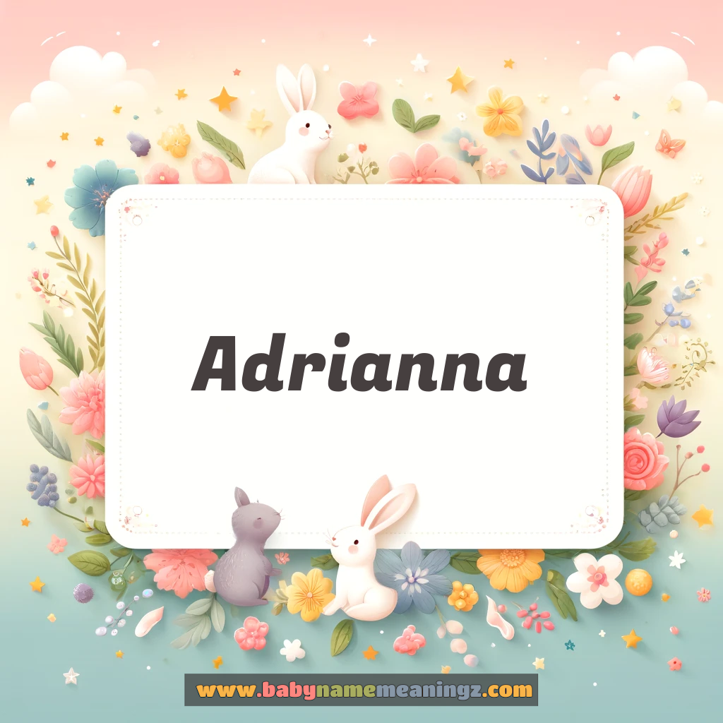 Adrianna Name Meaning  (  Girl) Complete Guide