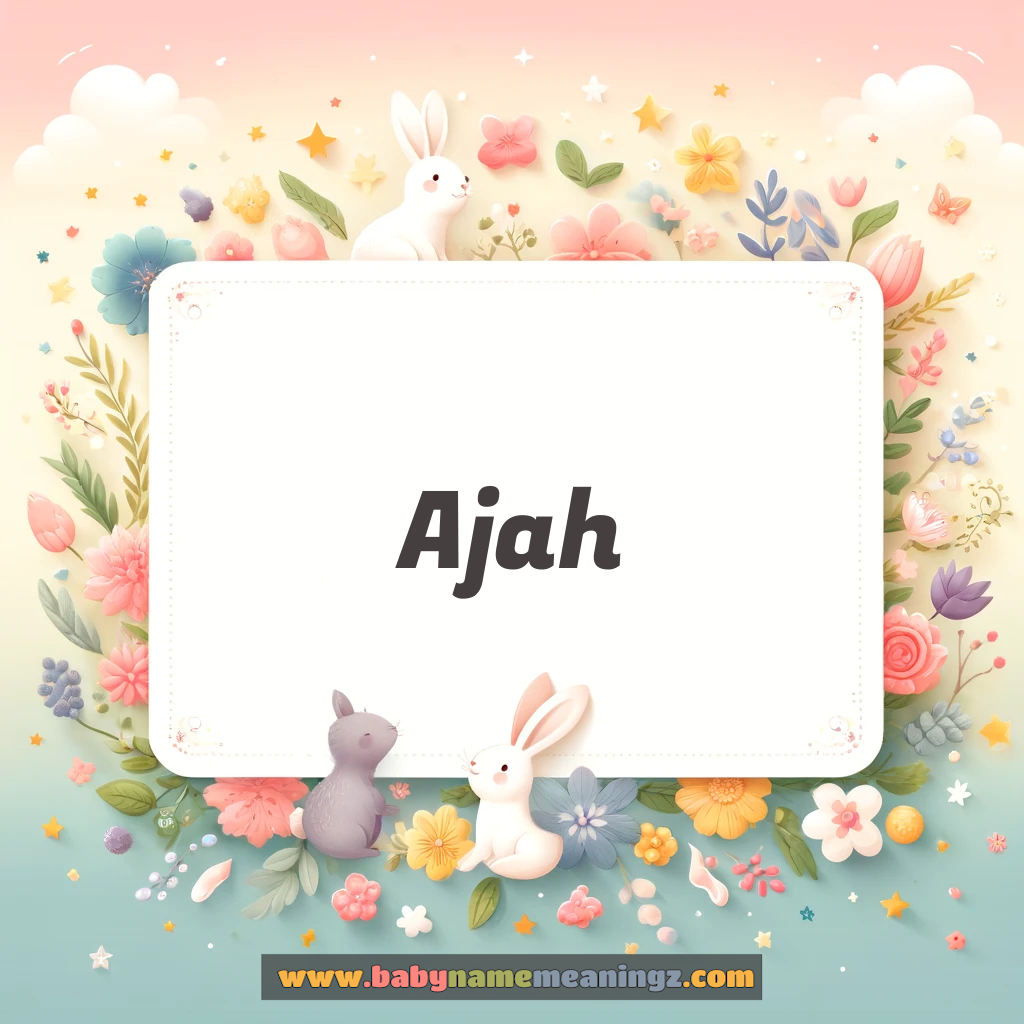Ajah Name Meaning  In Hindi & English (अय्या  Boy) Complete Guide