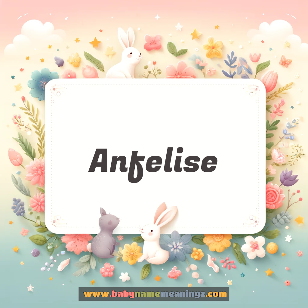 Anfelise Name Meaning  (  Girl) Complete Guide