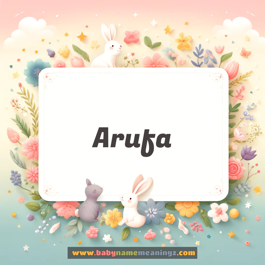 Arufa Name Meaning  (عروفہ  Girl) Complete Guide