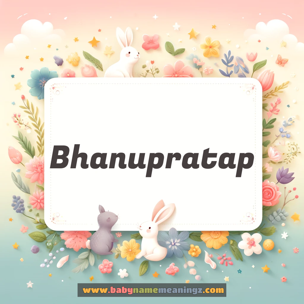 Bhanupratap Name Meaning  (  Boy) Complete Guide