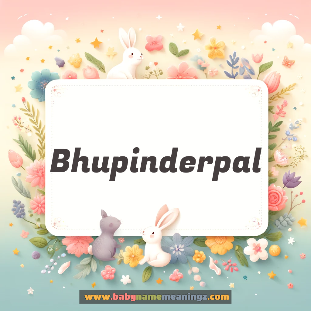 Bhupinderpal Name Meaning  (  Boy) Complete Guide