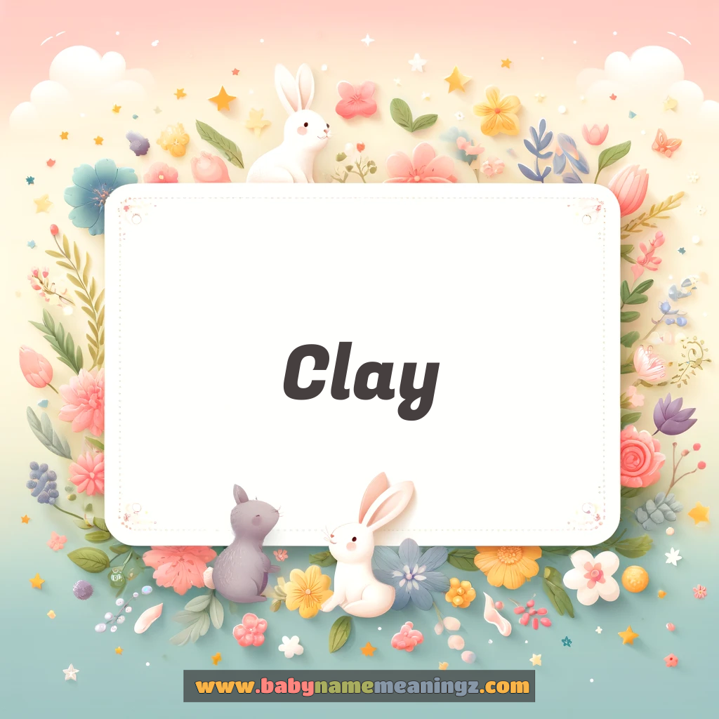 Clay Name Meaning  (  Boy) Complete Guide