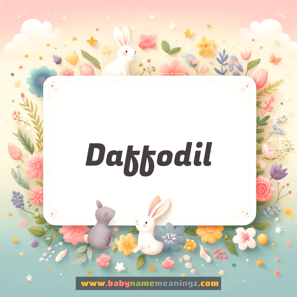 Daffodil Name Meaning  ( Girl) Complete Guide