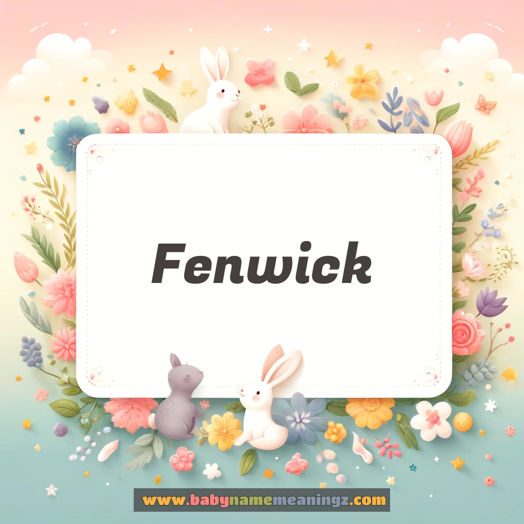 Fenwick Name Meaning  (  Boy) Complete Guide