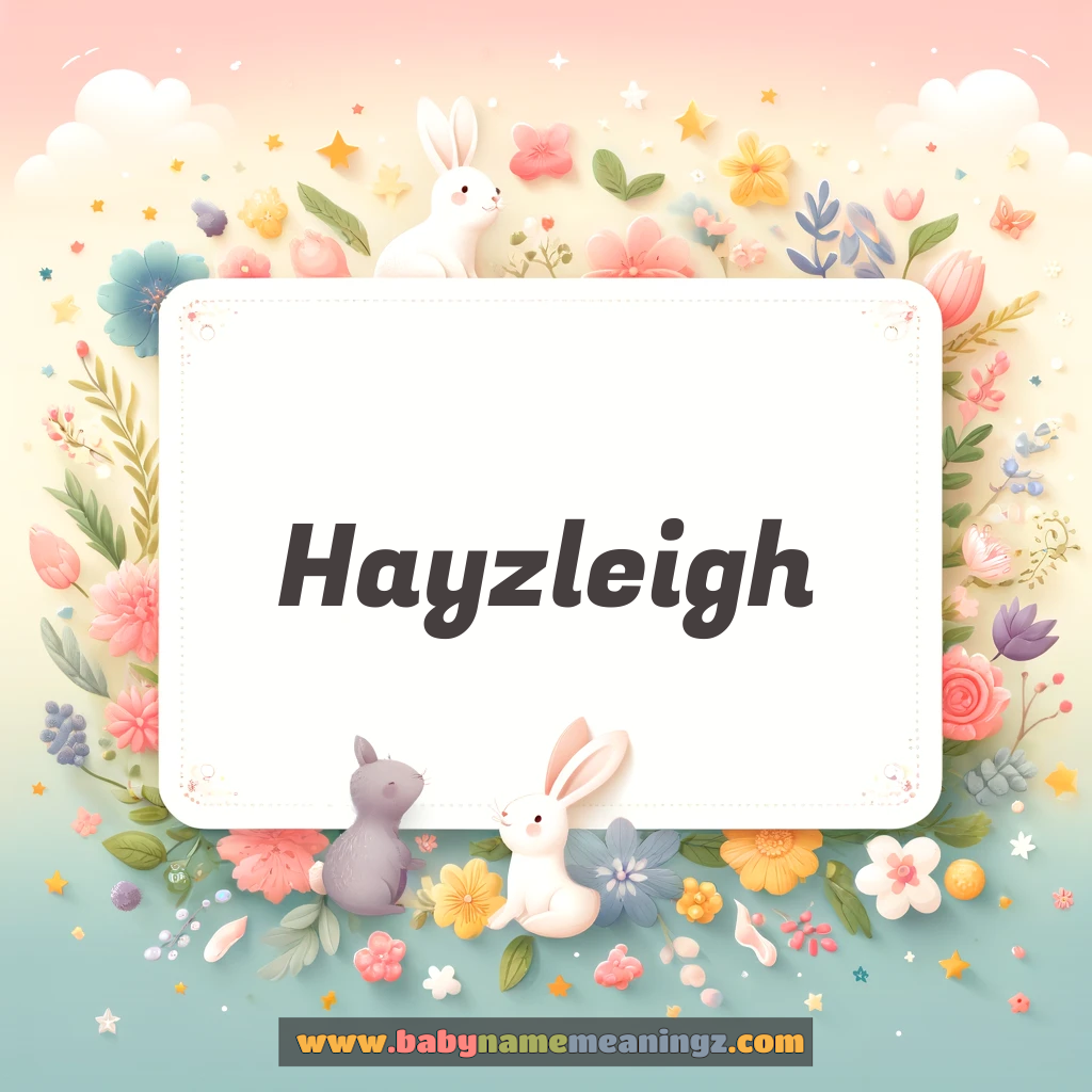 Hayzleigh Name Meaning  (  Girl) Complete Guide