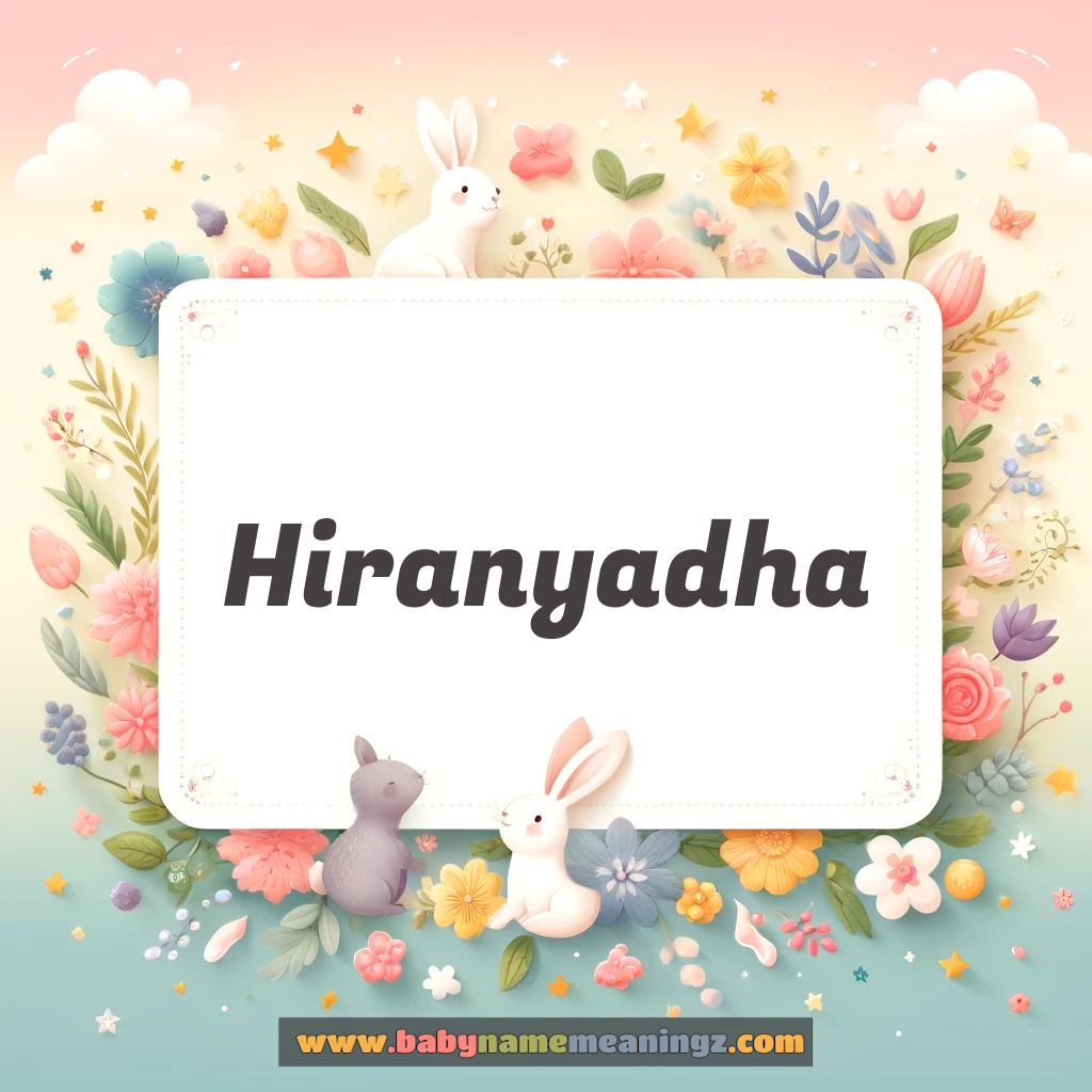 Hiranyadha Name Meaning  In Hindi & English (हिरण्याध:  Girl) Complete Guide