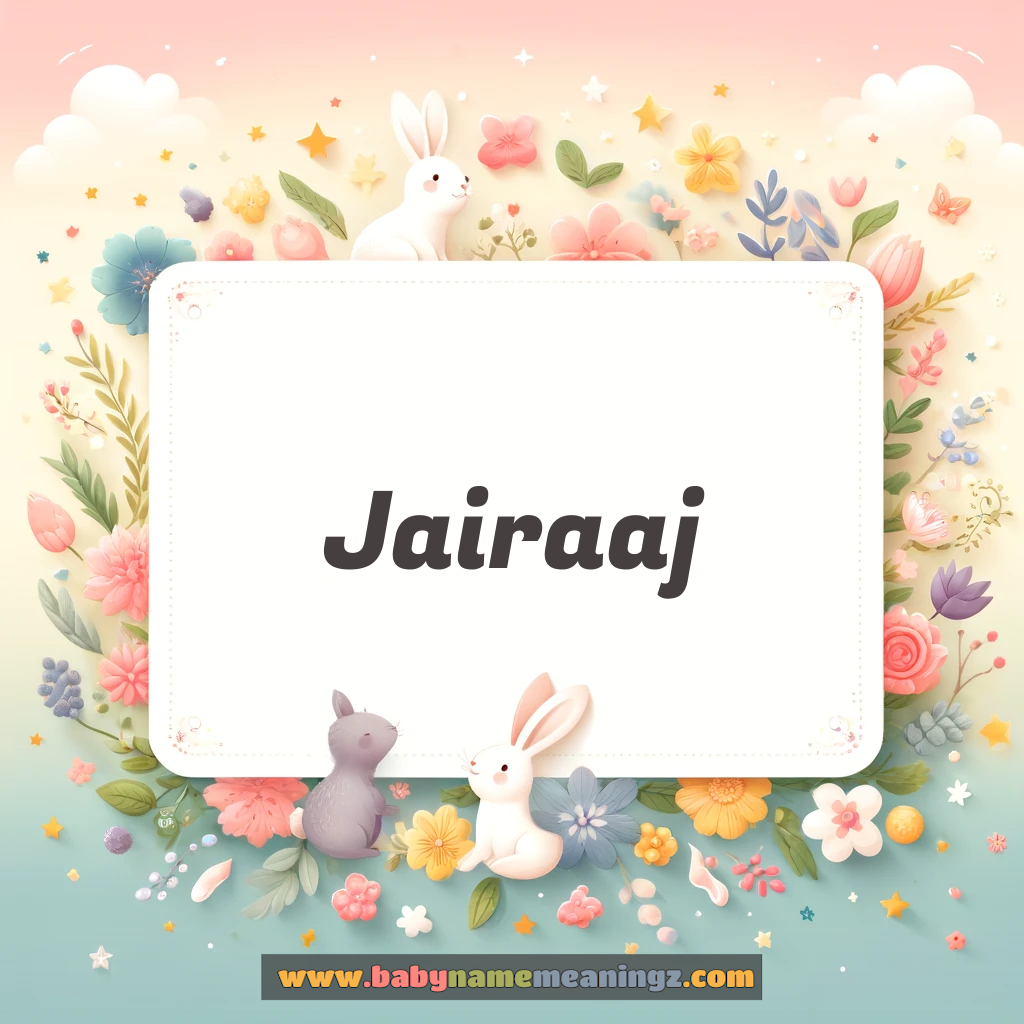 Jairaaj Name Meaning  In Hindi & English (जयराजी  Boy) Complete Guide