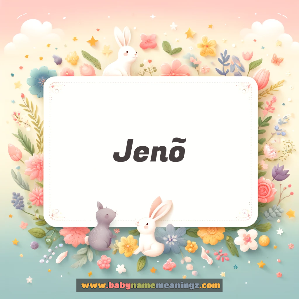 Jenõ Name Meaning  ( Boy) Complete Guide