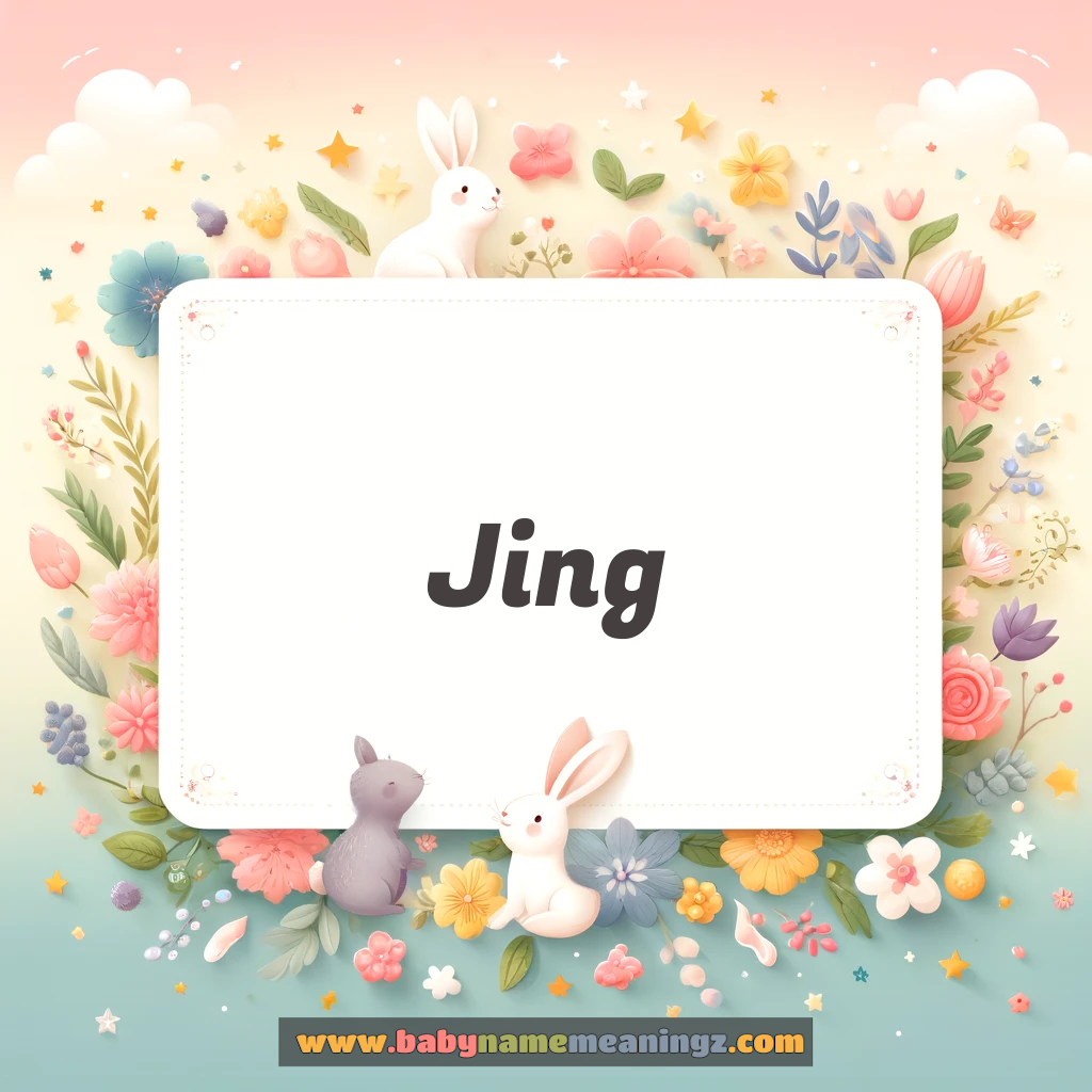 Jing Name Meaning  ( Boy) Complete Guide