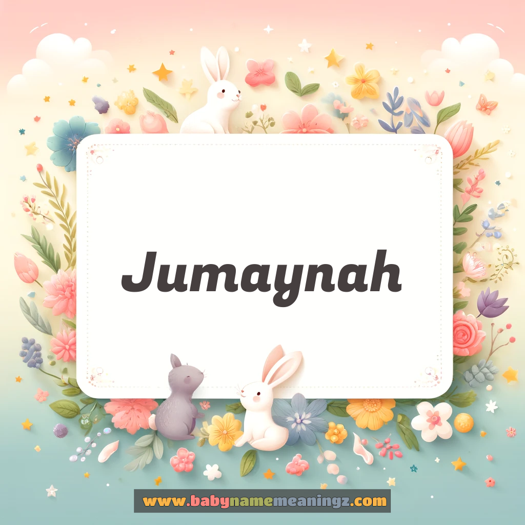 Jumaynah Name Meaning - جمائمہ Origin and Popularity