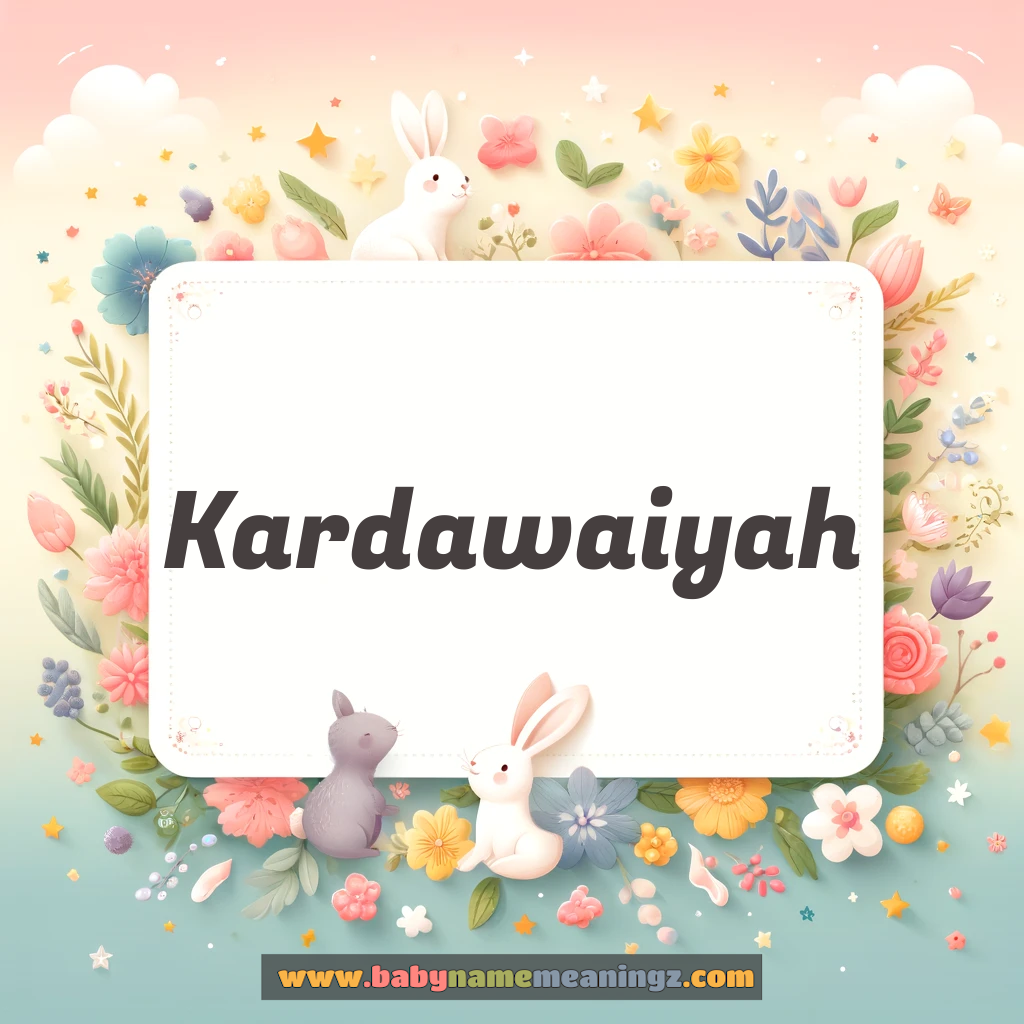 Kardawaiyah Name Meaning  In Urdu (قرداویہ Girl) Complete Guide