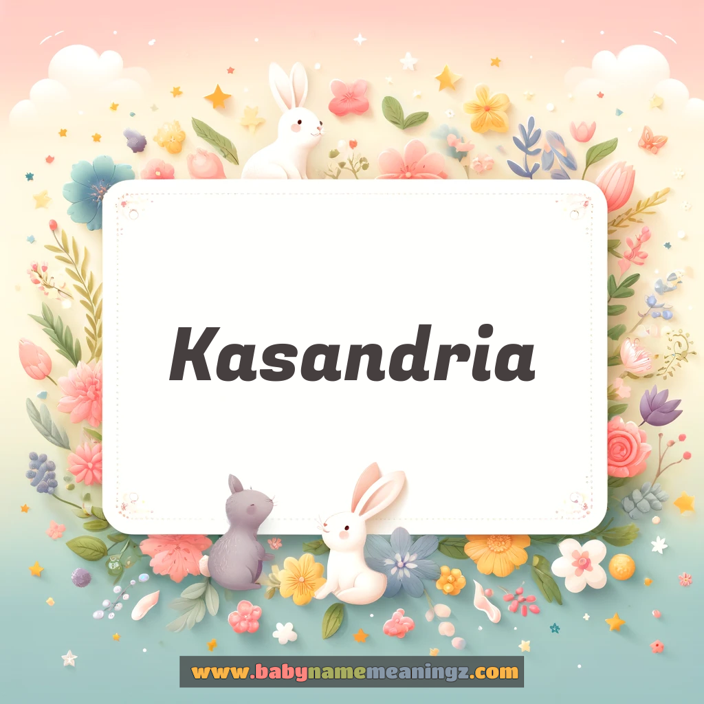 Kasandria Name Meaning  ( Girl) Complete Guide