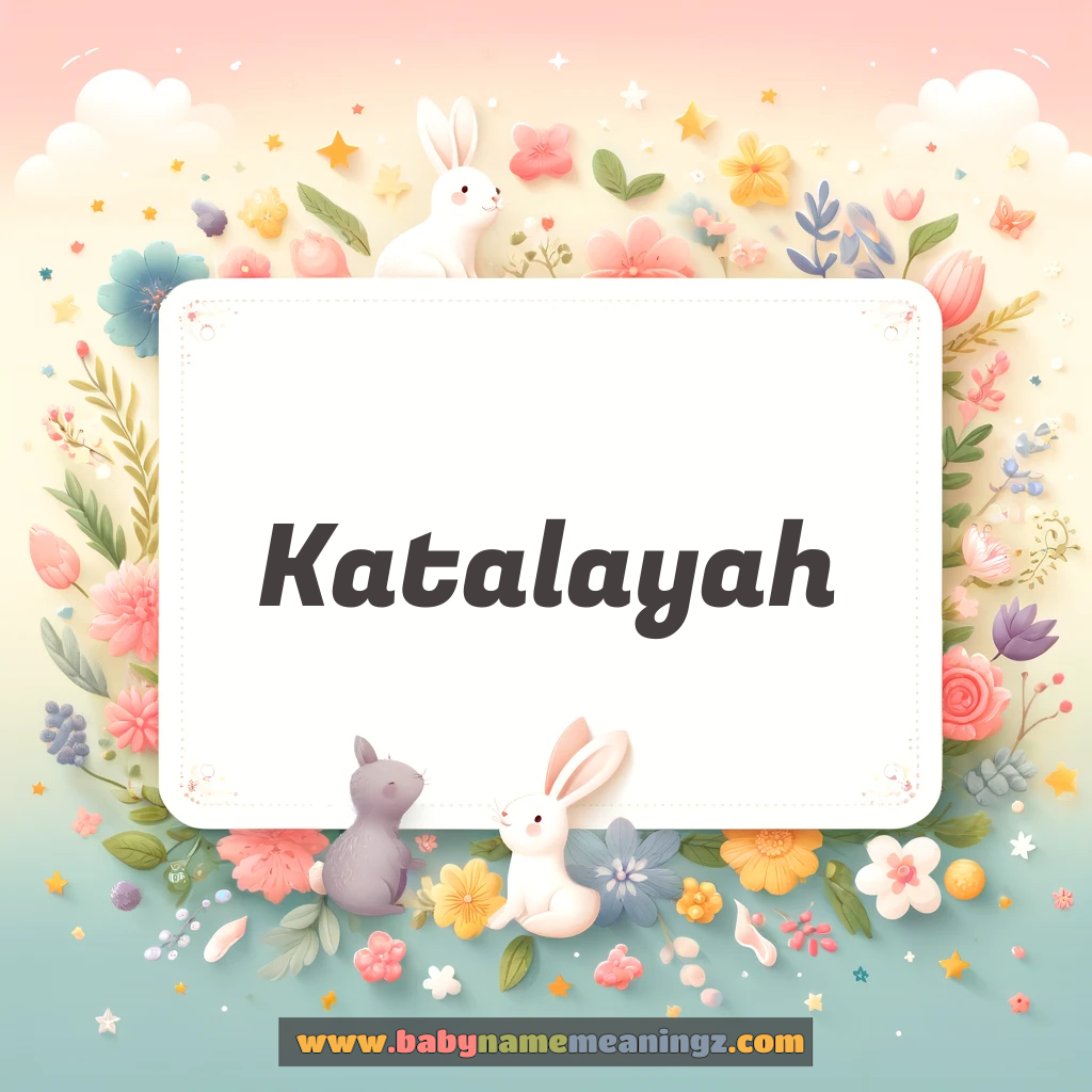 Katalayah Name Meaning  ( Girl) Complete Guide
