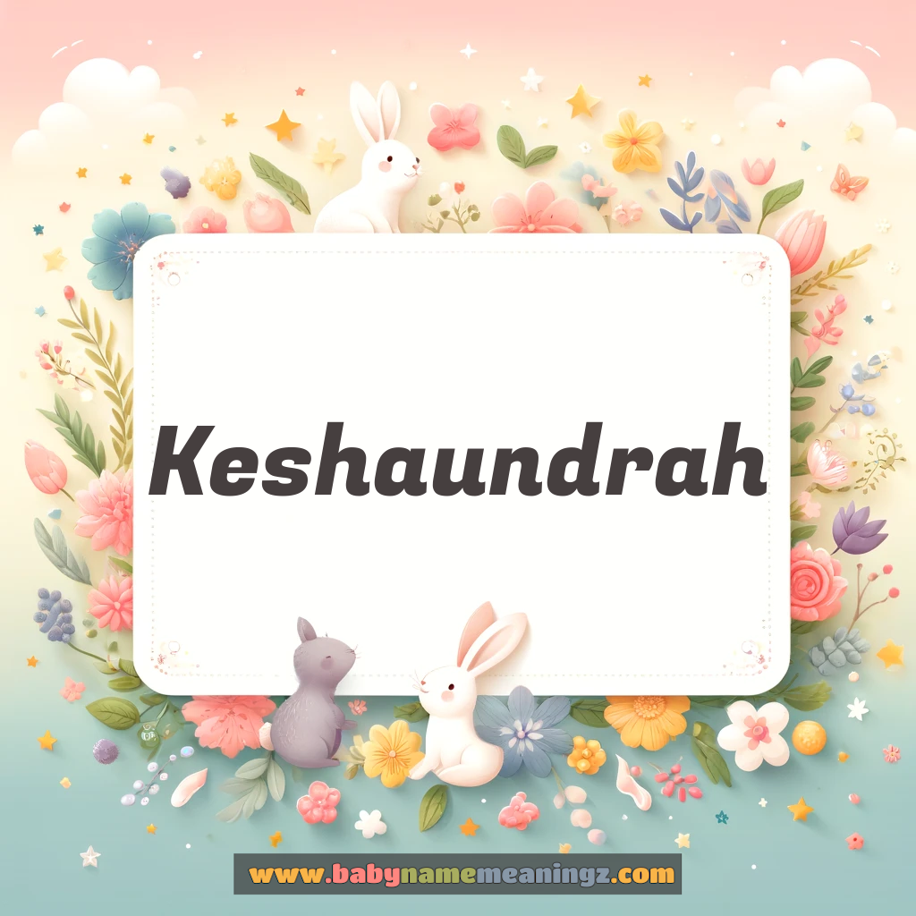 Keshaundrah Name Meaning & Keshaundrah Origin, Lucky Number, Gender, Pronounce