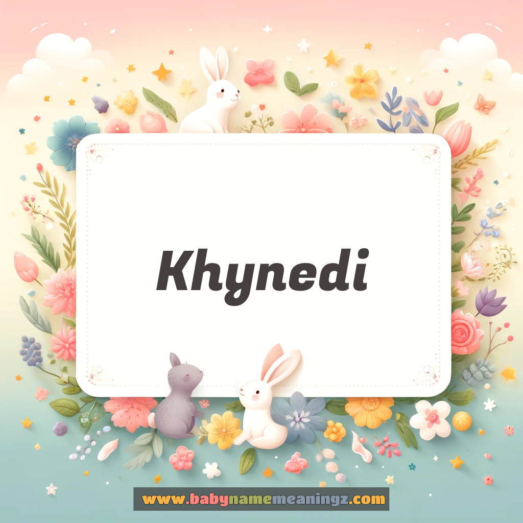 Khynedi Name Meaning  (  Girl) Complete Guide