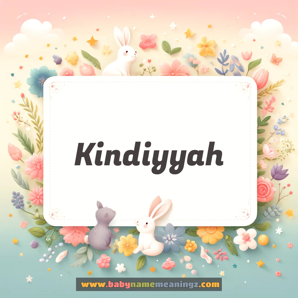 Kindiyyah Name Meaning  (کندیہ  Girl) Complete Guide
