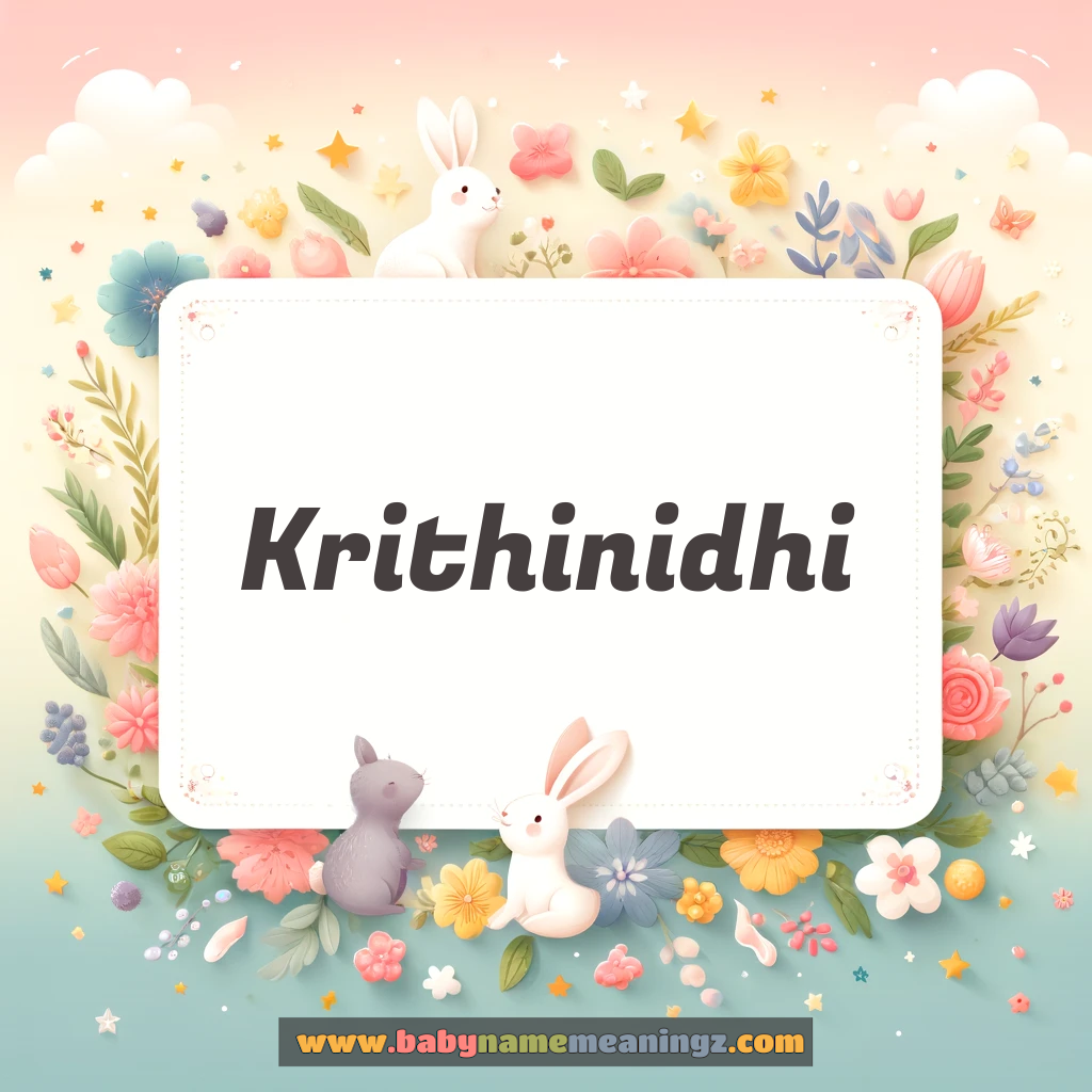 Krithinidhi Name Meaning  In Hindi & English (कृतिनिधि  Girl) Complete Guide
