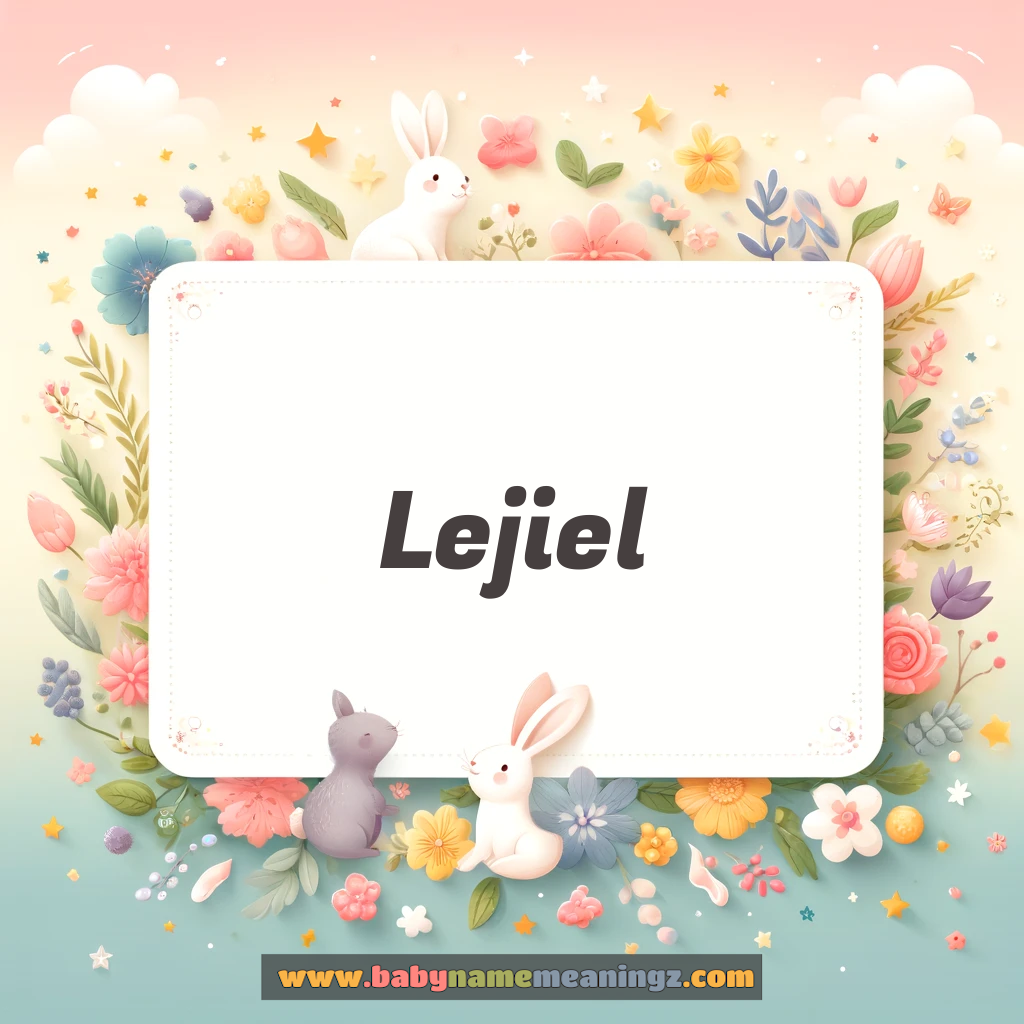 Lejiel Name Meaning  (  Boy) Complete Guide