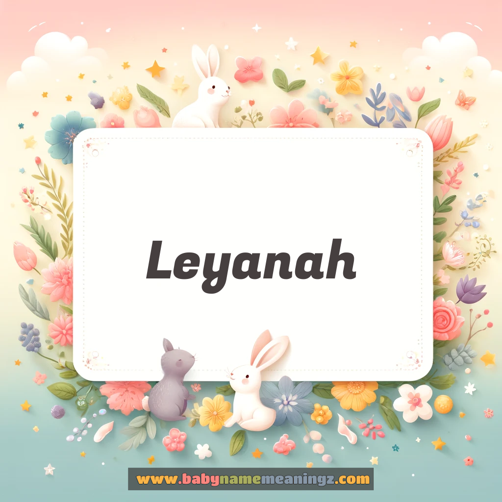 Leyanah Name Meaning  ( Girl) Complete Guide