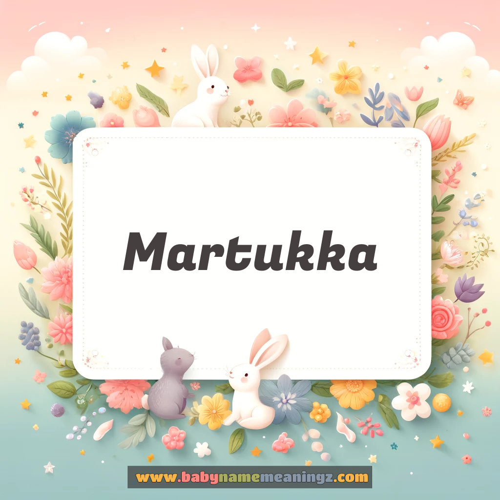 Martukka Name Meaning  (  Girl) Complete Guide
