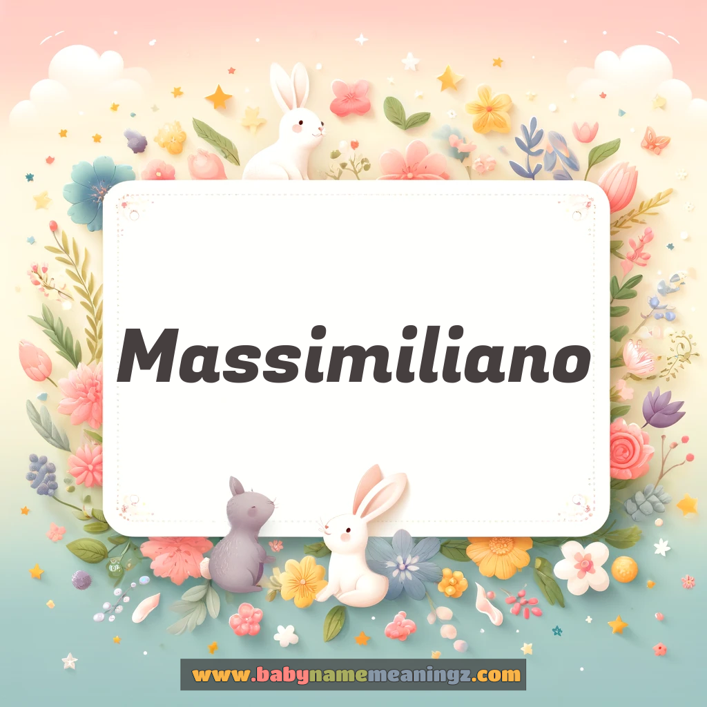 Massimiliano Name Meaning  (  Boy) Complete Guide