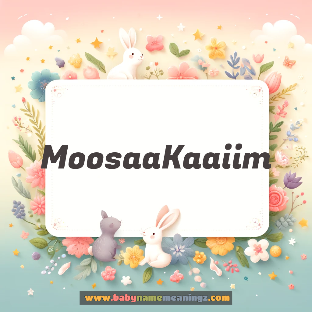 Moosaa Kaaiim Name Meaning  In Urdu & English (موسٰی قائم  Boy) Complete Guide