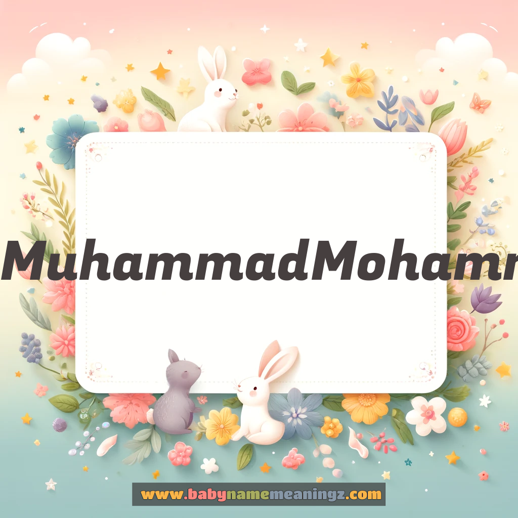 Muhammad Mohammed Name Meaning  (  Boy) Complete Guide