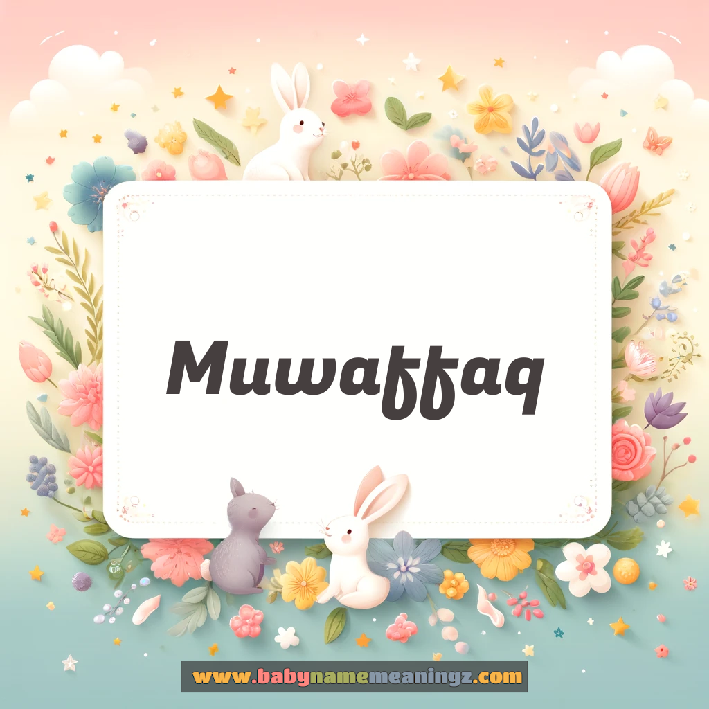 Muwaffaq Name Meaning & Muwaffaq Origin, Lucky Number, Gender, Pronounce