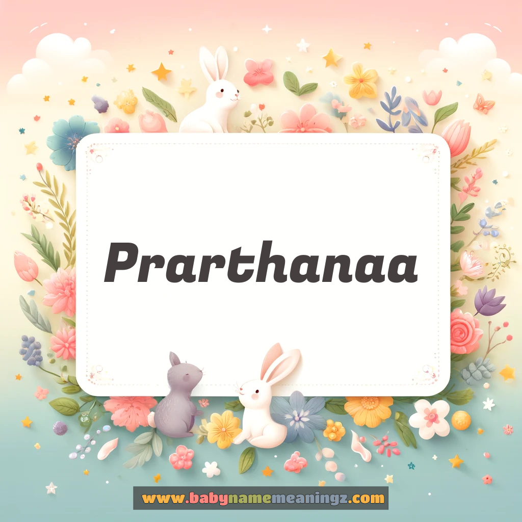 Prarthanaa Name Meaning  ( Girl) Complete Guide