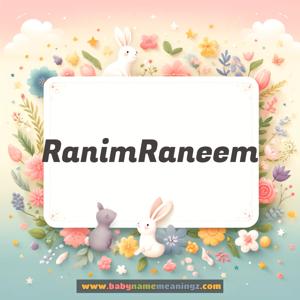Ranim Raneem Name Meaning  (  Girl) Complete Guide