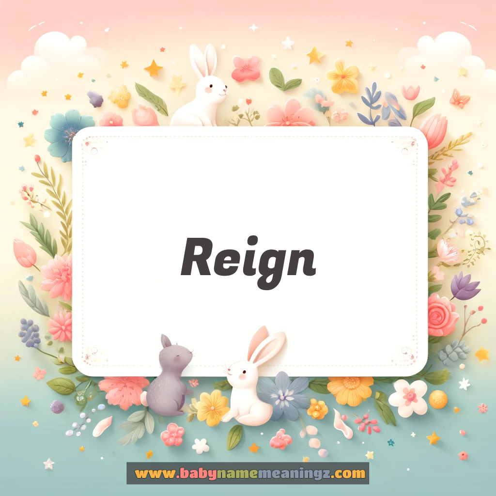 Reign Name Meaning & Reign Origin, Lucky Number, Gender, Pronounce