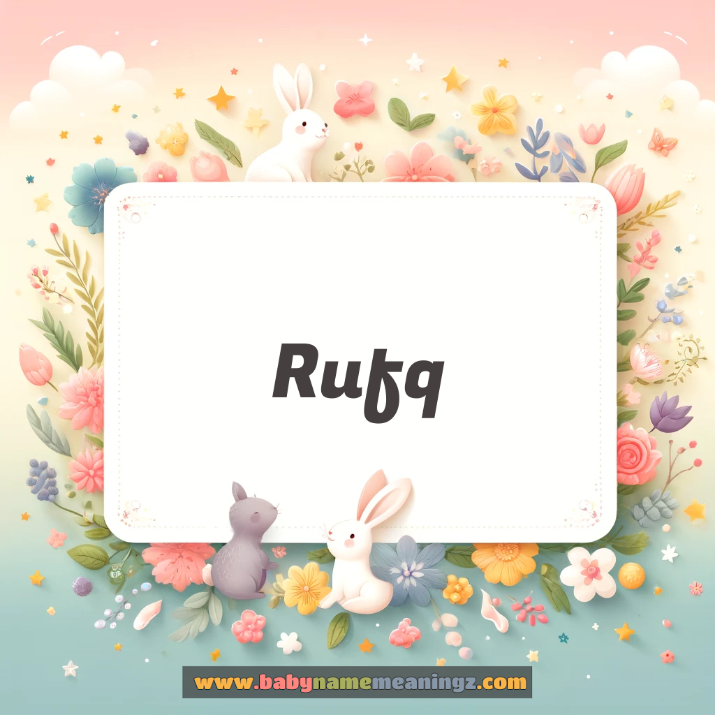 Rufq Name Meaning  In Urdu & English (رفق  Girl) Complete Guide