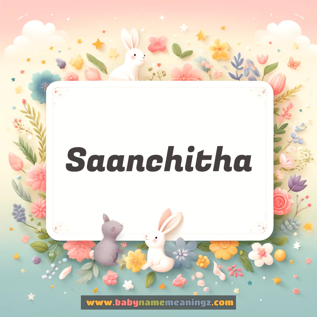 Saanchitha Name Meaning  In Hindi (संचिता Girl) Complete Guide