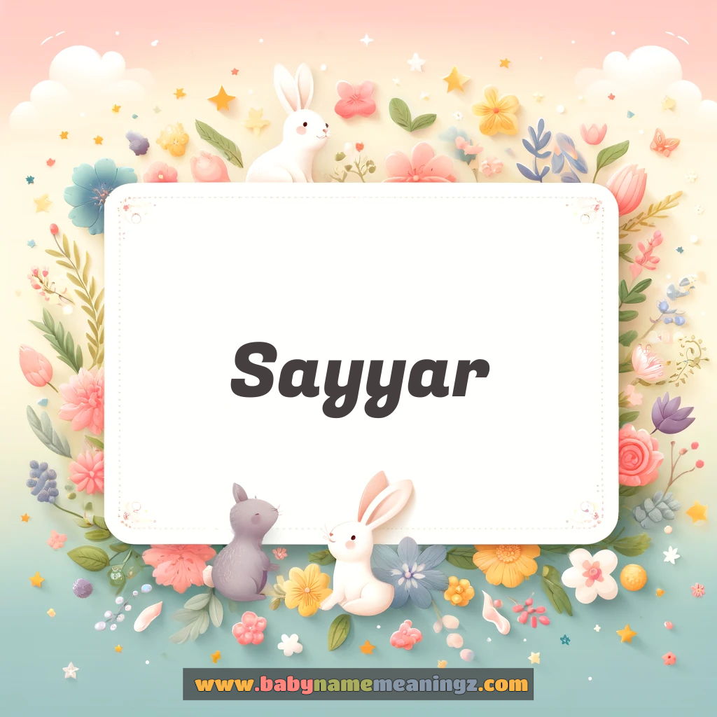 Sayyar Name Meaning  In Urdu & English (سیار  Boy) Complete Guide