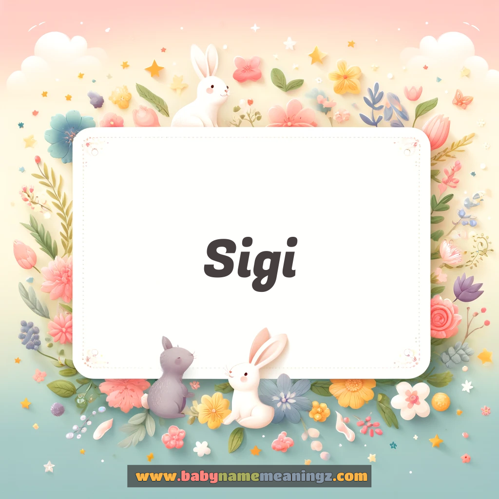 Sigi Name Meaning -  Origin and Popularity