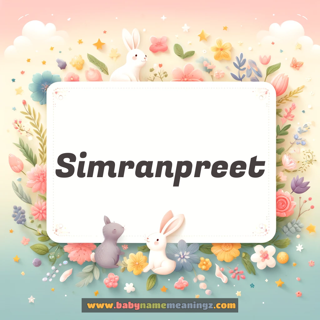 Simranpreet Name Meaning  (  Boy) Complete Guide
