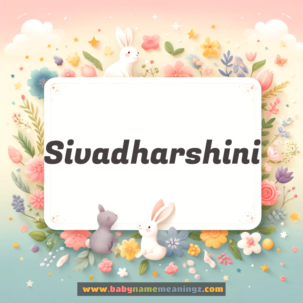 Sivadharshini Name Meaning  In Hindi & English (शिवदर्शनी  Girl) Complete Guide