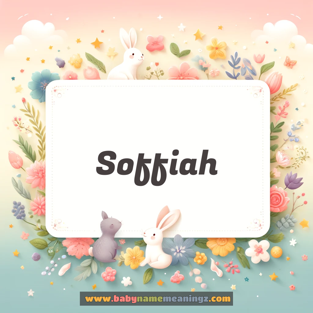 Soffiah Name Meaning  (  Girl) Complete Guide