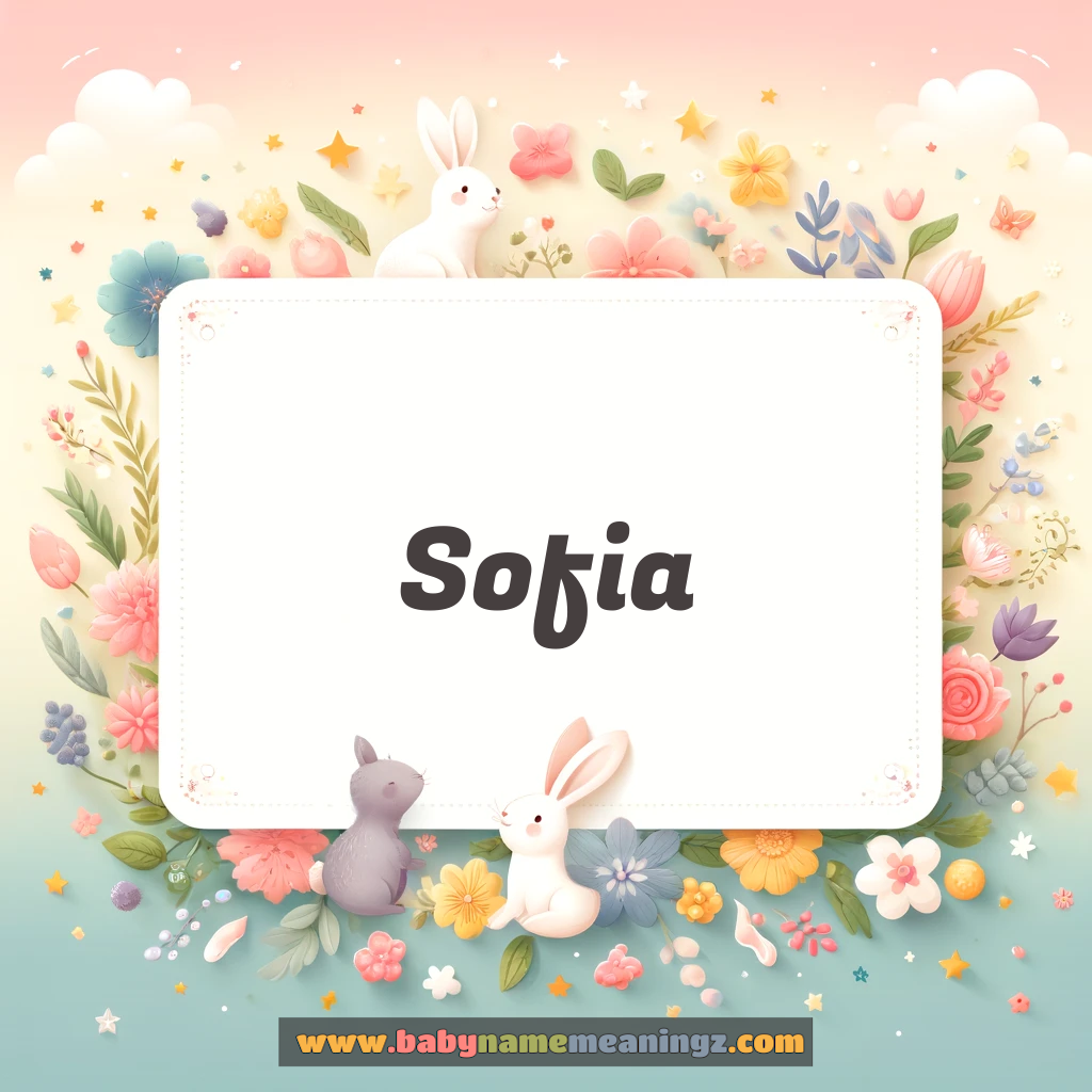 Sofia Name Meaning & Sofia Origin, Lucky Number, Gender, Pronounce