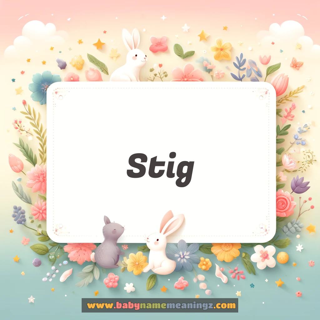 Stig Name Meaning  (  Boy) Complete Guide