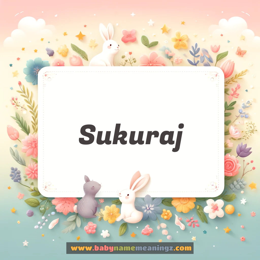 Sukuraj Name Meaning  (  Boy) Complete Guide