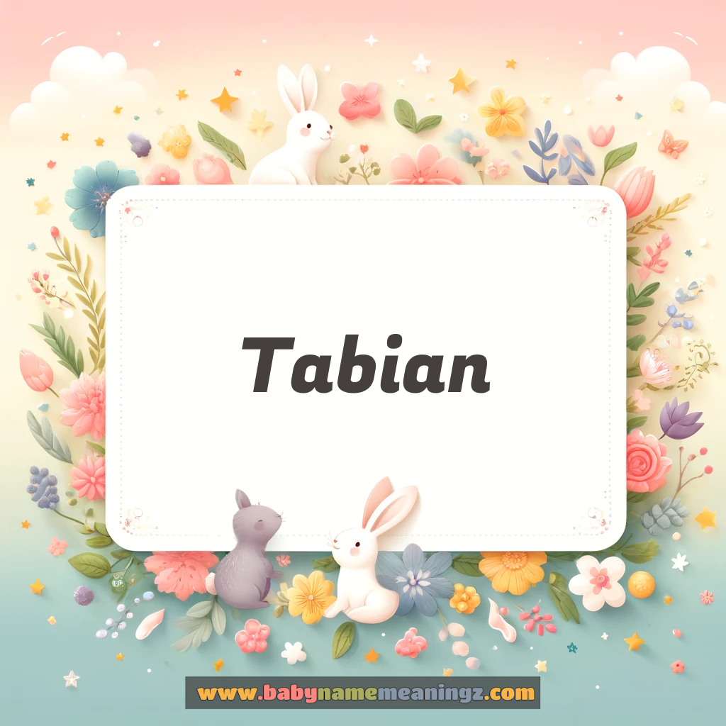 Tabian Name Meaning  In Urdu & English (طبیان  Girl) Complete Guide
