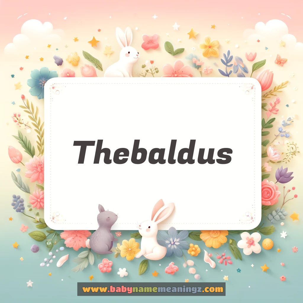 Thebaldus Name Meaning  (  Boy) Complete Guide