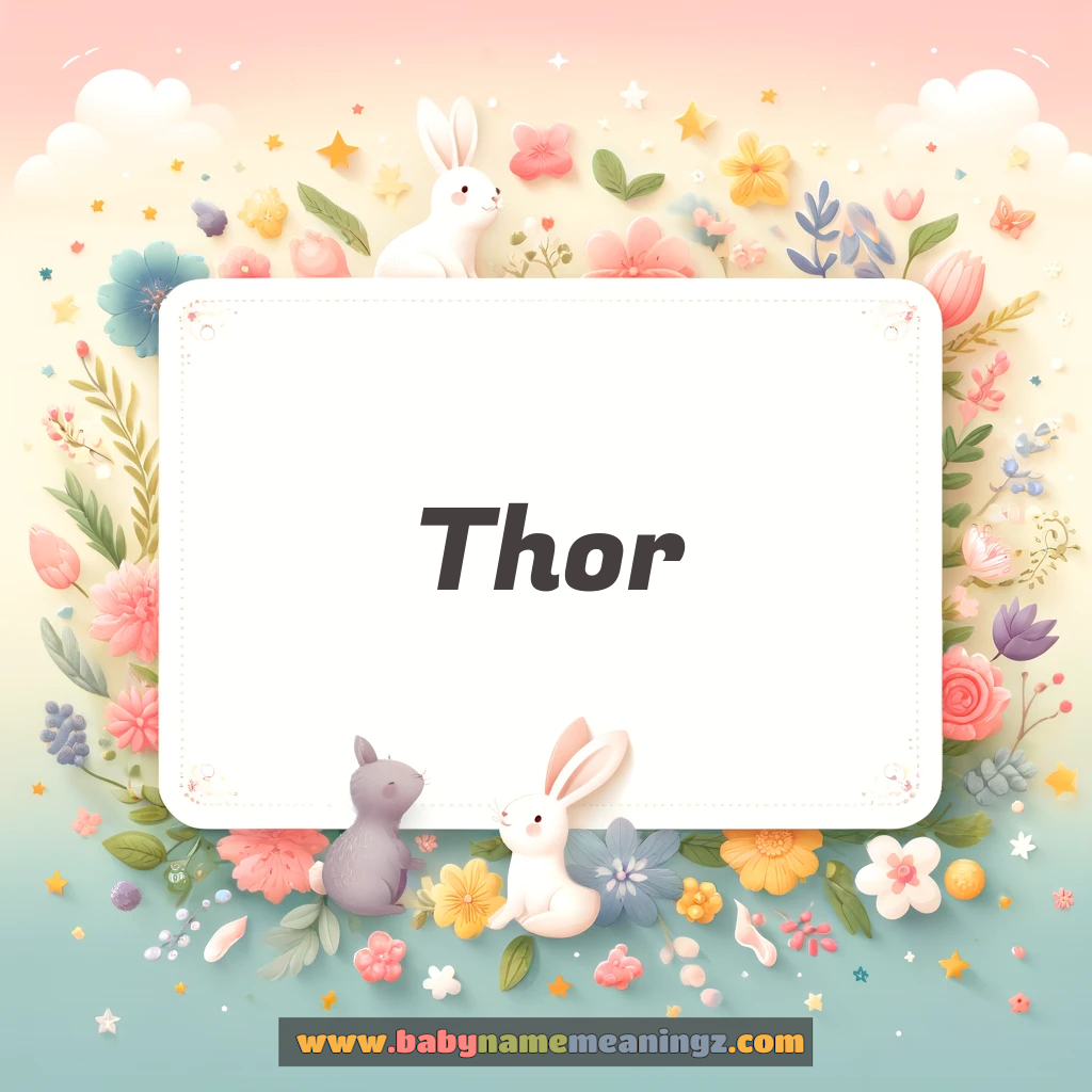 Thor Name Meaning  (  Boy) Complete Guide