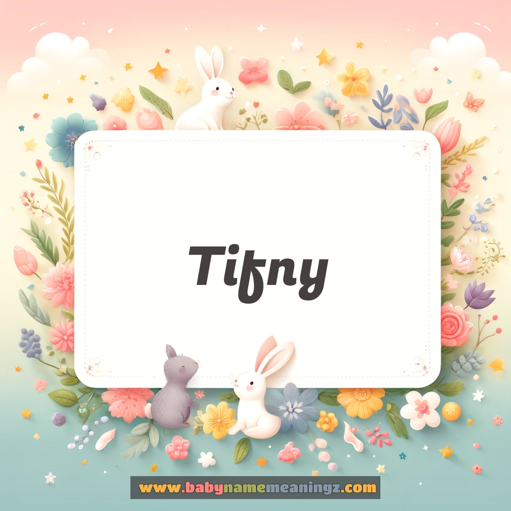 Tifny Name Meaning  (  Girl) Complete Guide