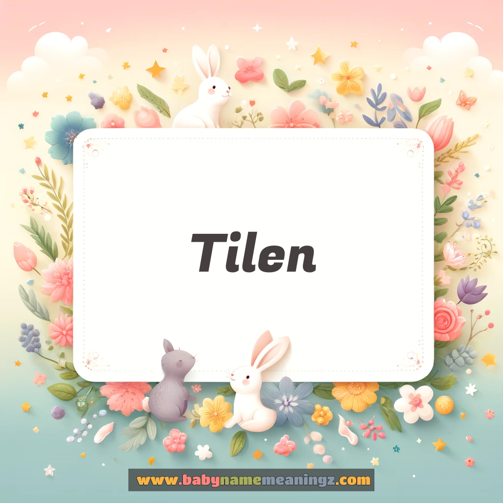 Tilen Name Meaning  (  Boy) Complete Guide