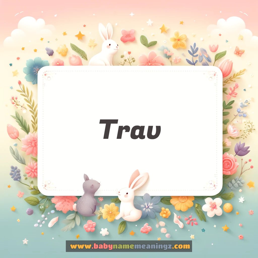 Trav Name Meaning  (  Boy) Complete Guide