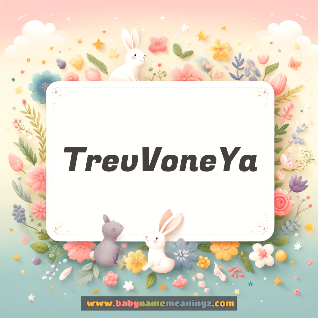 TrevVoneYa Name Meaning  (  Girl) Complete Guide